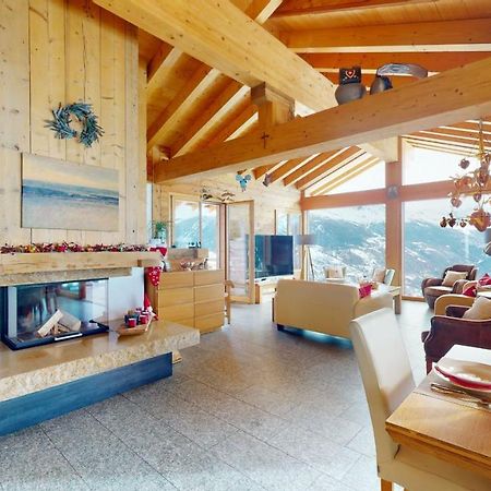 Etoiles Des Neiges Luxe & Jacuzzi Chalet 12 Pers By Alpvision Residences Hérémence 외부 사진