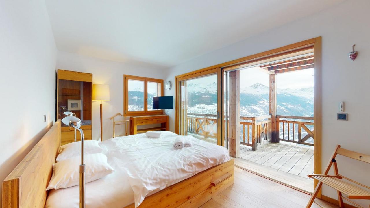 Etoiles Des Neiges Luxe & Jacuzzi Chalet 12 Pers By Alpvision Residences Hérémence 외부 사진
